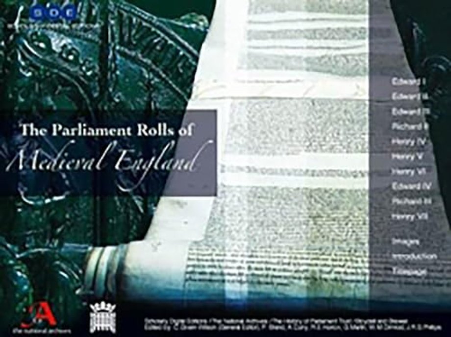 The Parliament Rolls of Medieval England, 1275–1 – Rotuli Parliamentorum