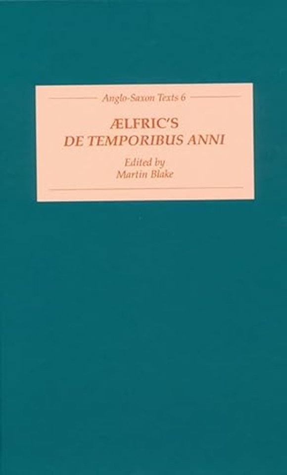 Ãlfric's De Temporibus Anni