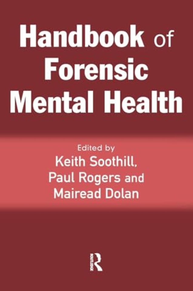 Handbook of Forensic Mental Health