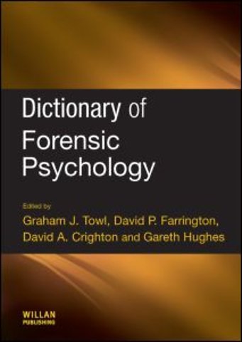 Dictionary of Forensic Psychology