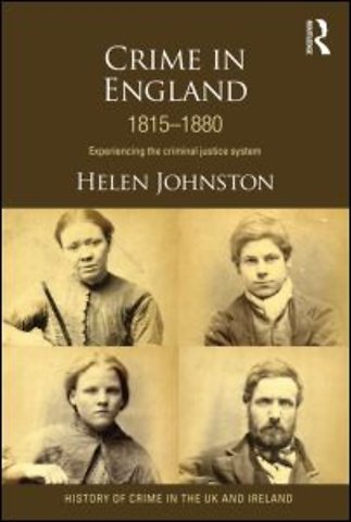 Crime in England 1815-1880