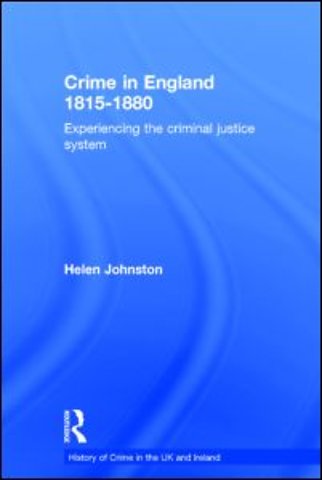 Crime in England 1815-1880