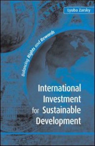 International Investment for Sustainable Development