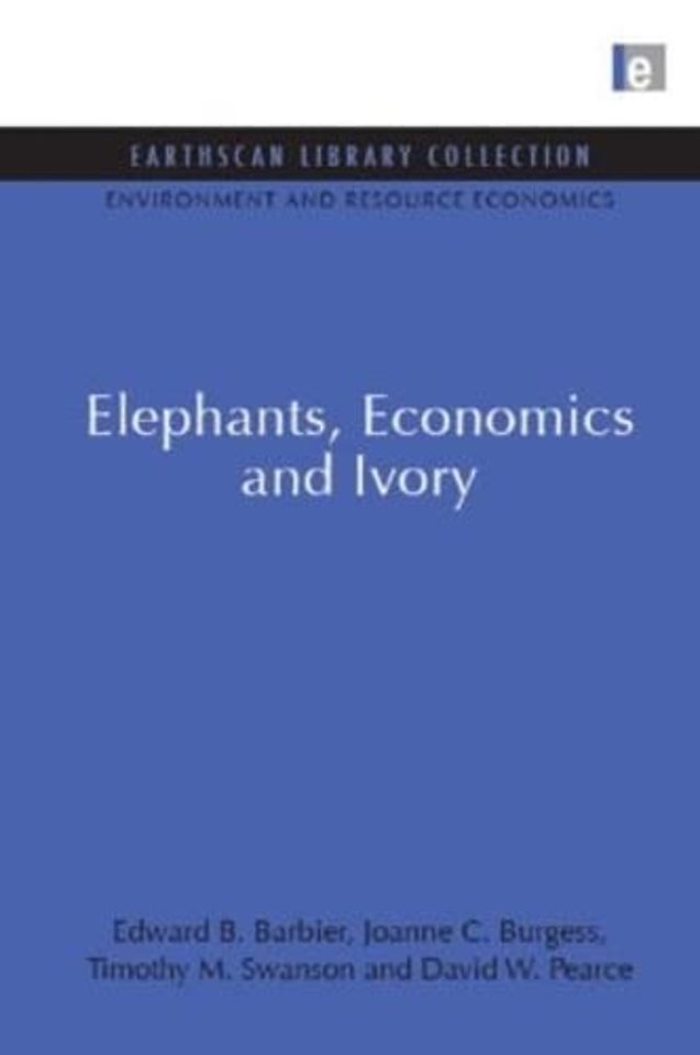 Elephants, Economics and Ivory