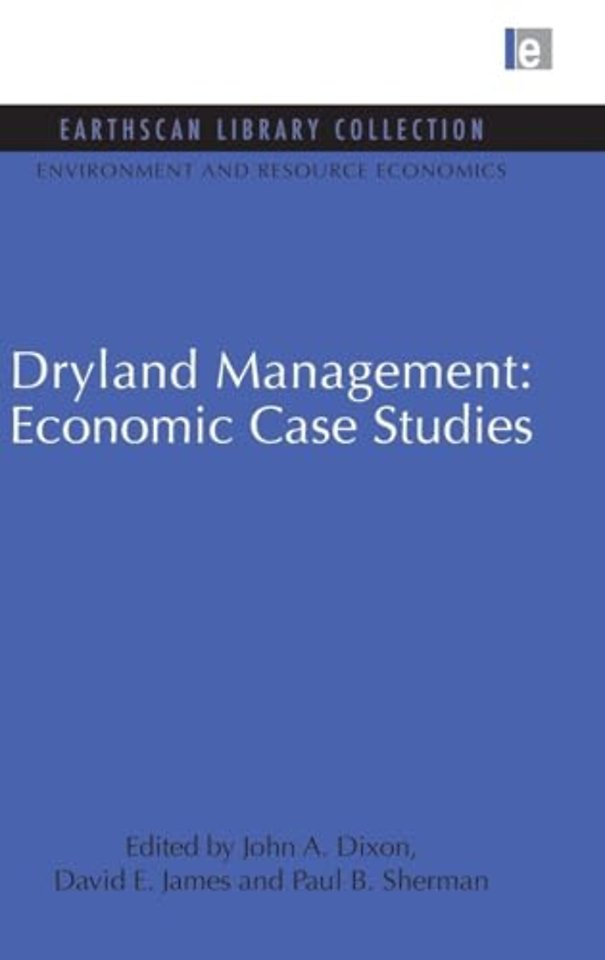 Dryland Management: Economic Case Studies