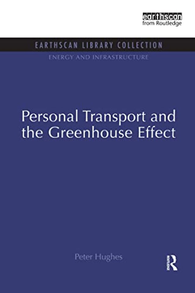 Personal Transport and the Greenhouse Effect