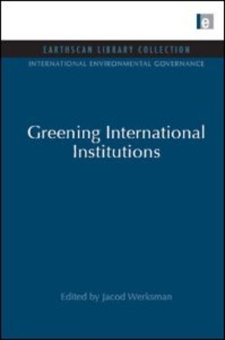 Greening International Institutions