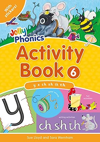 Jolly Phonics Activity Book 6