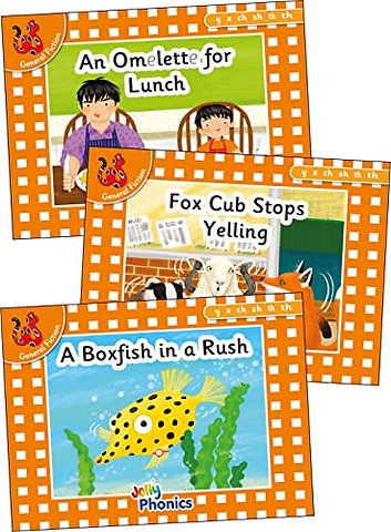 Jolly Phonics Orange Level Readers Set 6