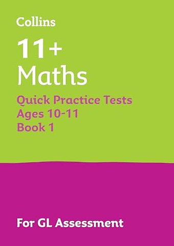 11+ Maths Quick Practice Tests Age 10-11 (Year 6) Set A