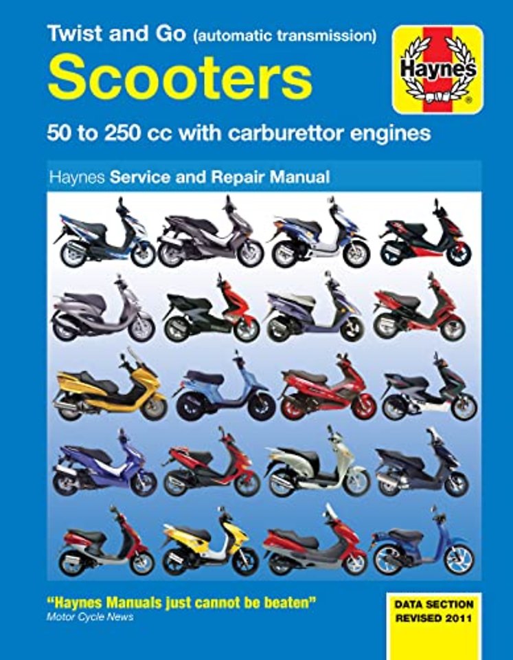 Twist And Go (Automatic Transmission) Scooters Service And Repair Manual
