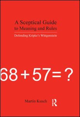Sceptical Guide to Meaning and Rules