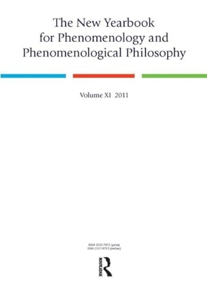 New Yearbook for Phenomenology and Phenomenological Philosophy