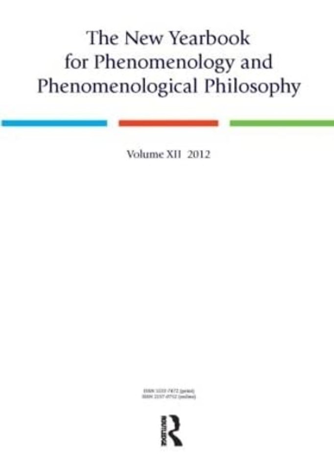 New Yearbook for Phenomenology and Phenomenological Philosophy