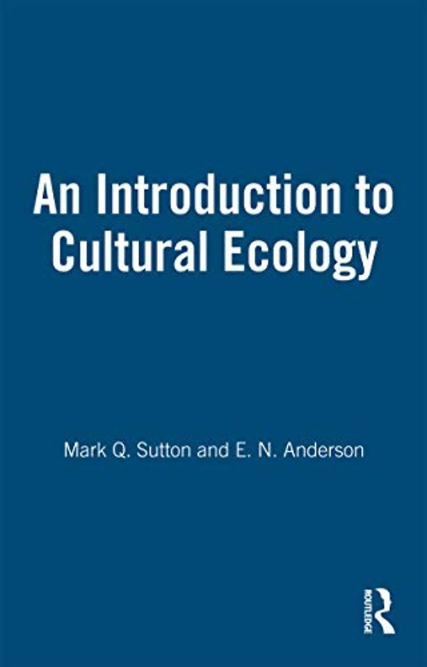 Introduction to Cultural Ecology