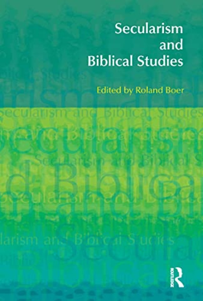 Secularism and Biblical Studies