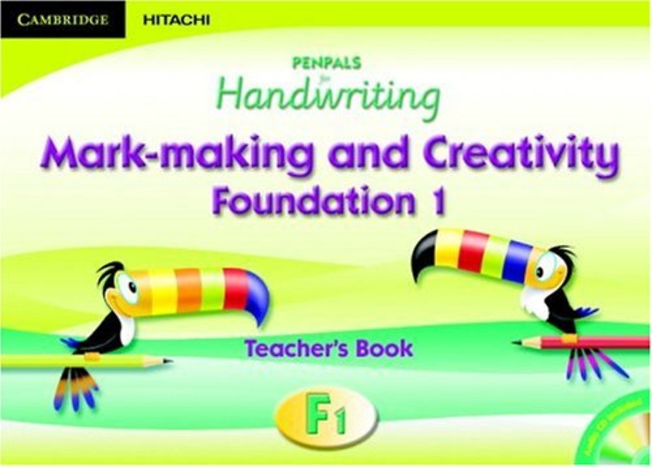 Penpals for Handwriting Foundation 1 Mark-making and Creativity Teacher's Book and Audio CD