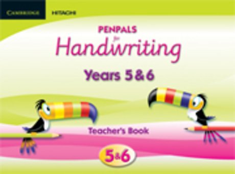 Penpals for Handwriting Years 5 and 6 Teacher's Book with OHTs on CD-ROM Enhanced edition