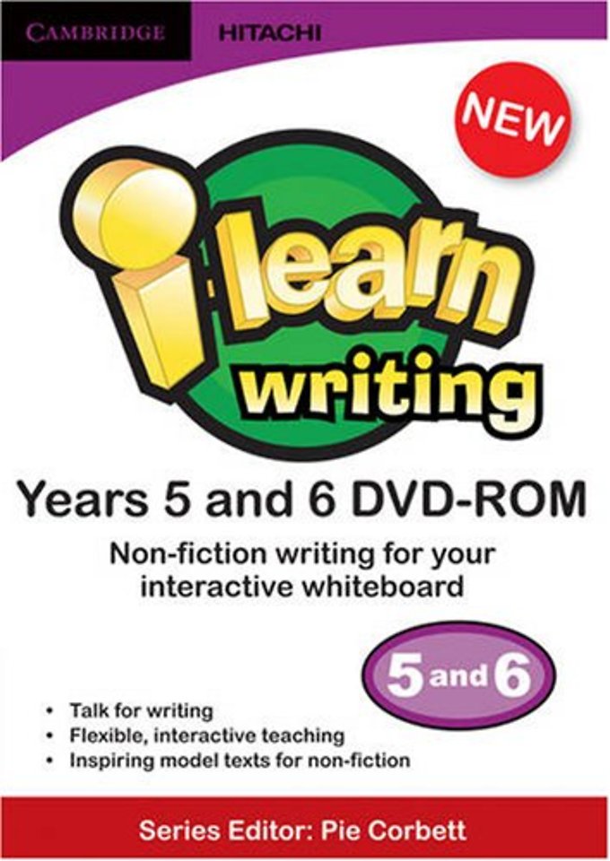 i-learn: writing Non-fiction Years 5 and 6 DVD-ROM