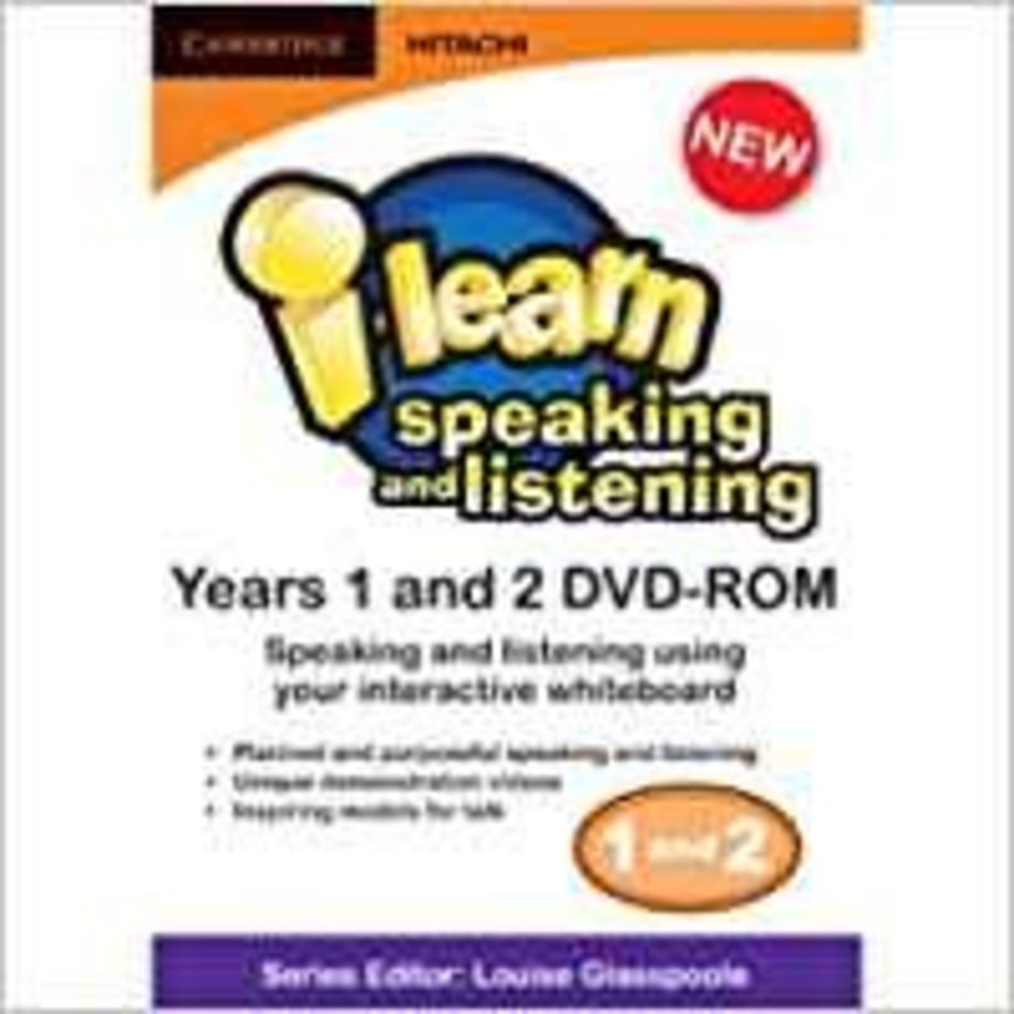 i-learn: Speaking and Listening Years 1 and 2 DVD-ROM