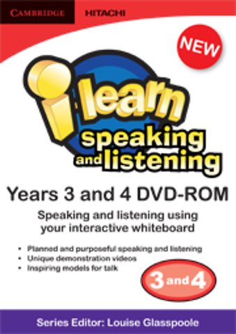 i-learn: Speaking and Listening Years 3 and 4 DVD-ROM