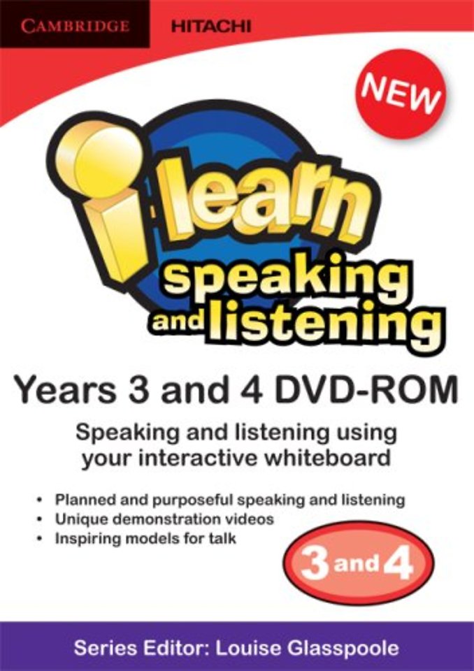 i-learn: Speaking and Listening Years 3 and 4 DVD-ROM