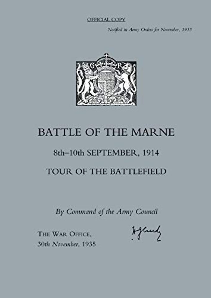 Battle of the Marne 8th-10th September 1914, Tour of the Battlefield