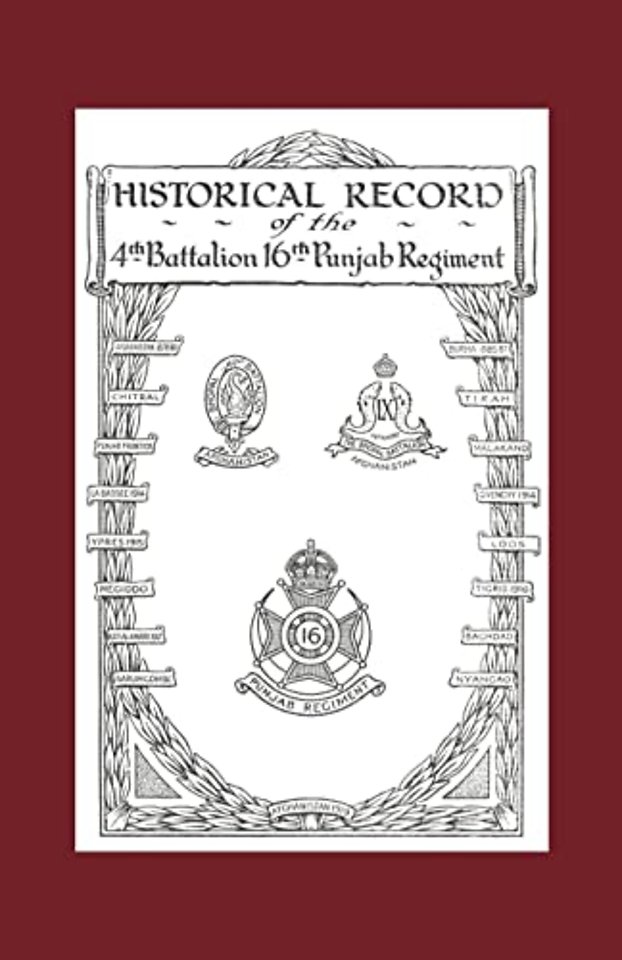 Historical Record of the 4th Battalion 16th Punjab Regiment