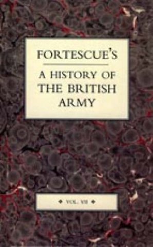 Fortescue's History of the British Army