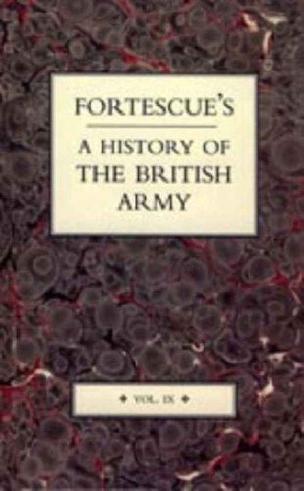 Fortescue's History of the British Army
