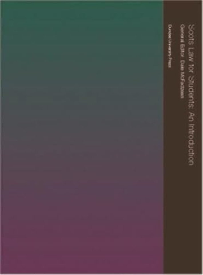 Scots Law for Students