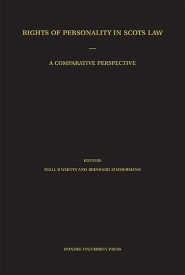 Rights of Personality in Scots Law