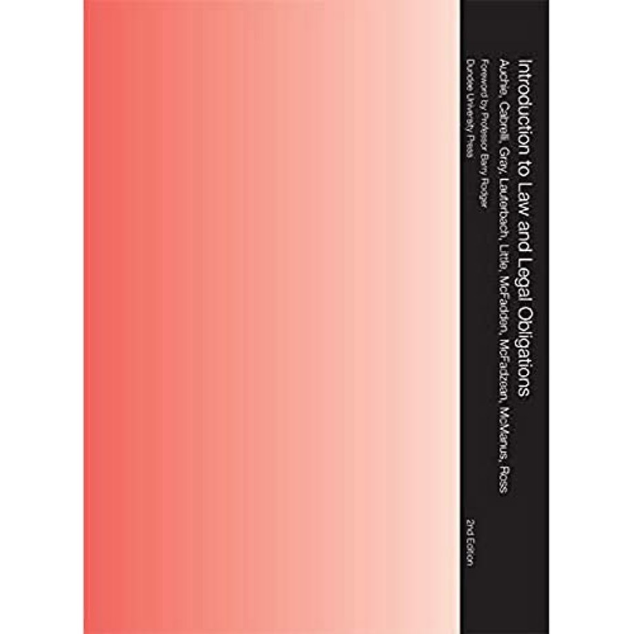 Introduction to Law and Legal Obligations
