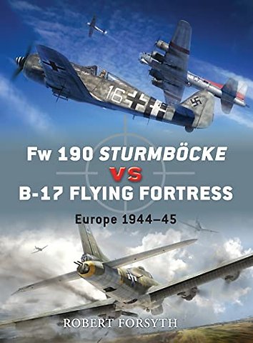 Fw 190 Sturmbocke vs B-17 Flying Fortress