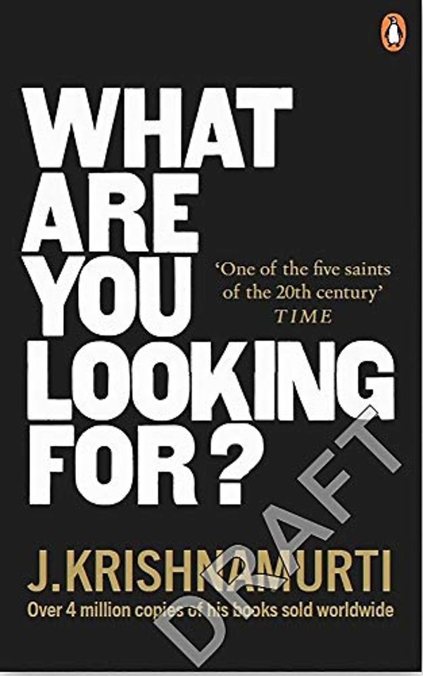 What Are You Looking For?