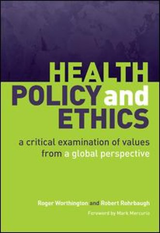 Health Policy and Ethics