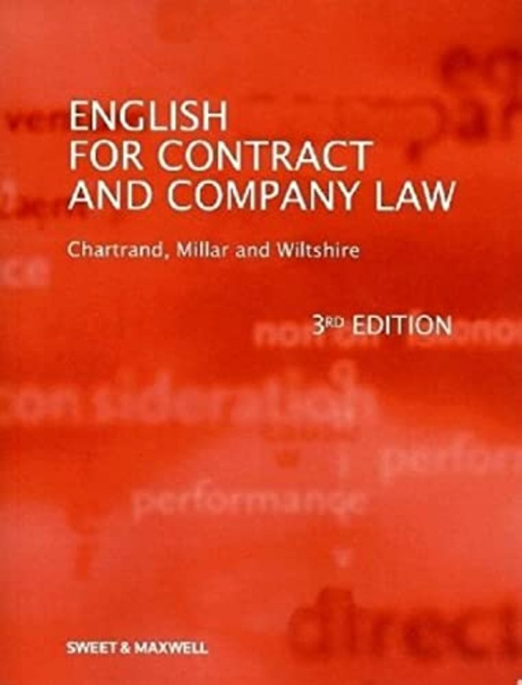 English for Contract and Company Law