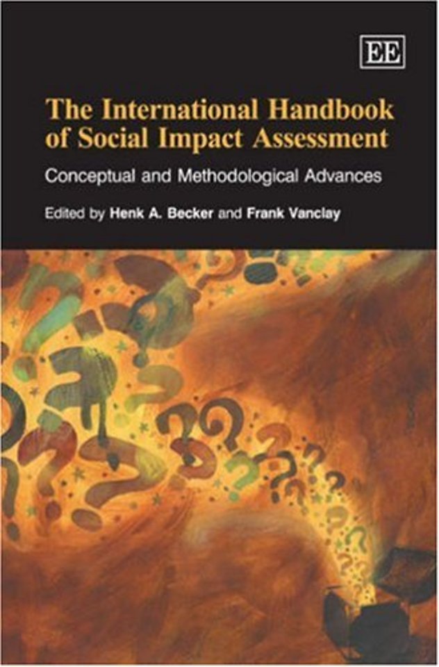 The International Handbook of Social Impact Asse – Conceptual and Methodological Advances
