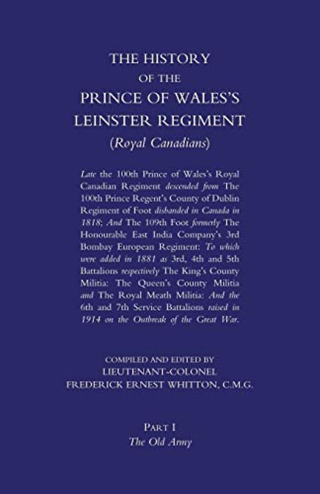 Prince of Wales's Leinster Regiment (Royal Canadians)