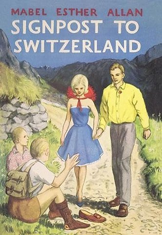 Signpost to Switzerland