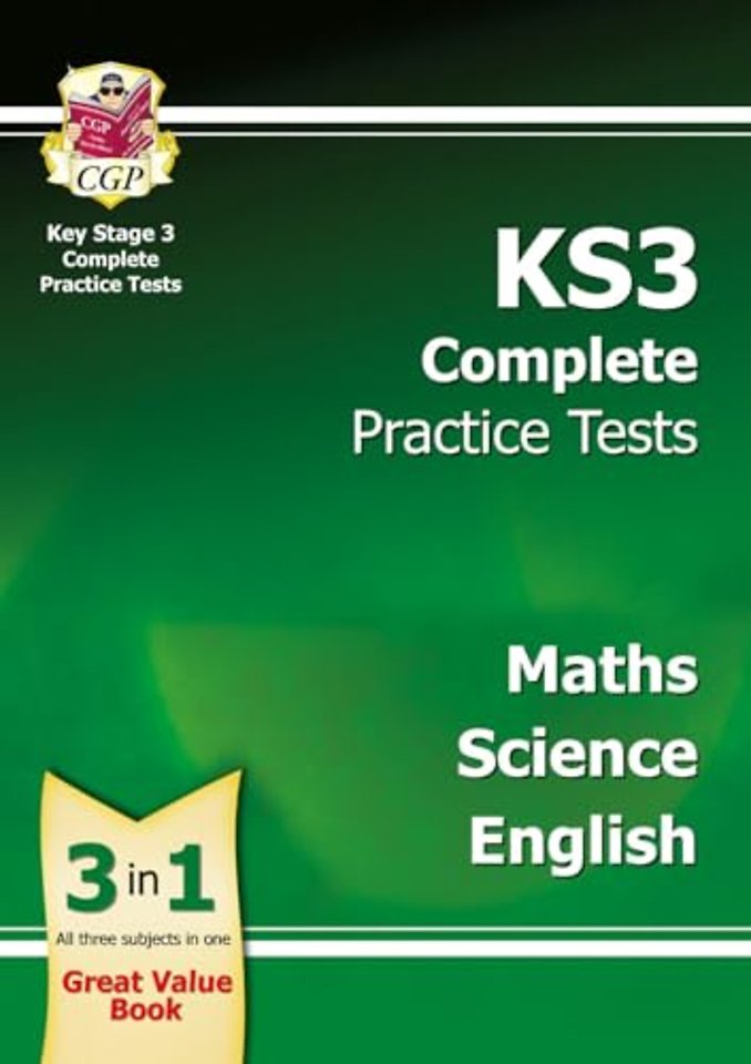 KS3 Complete Practice Tests - Maths, Science & English