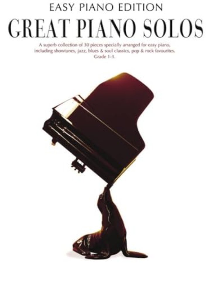 Great Piano Solos - the Black Book Easy Piano Ed.