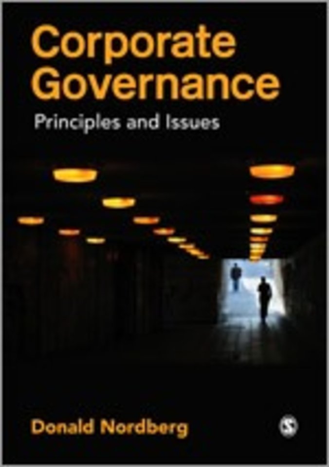 Corporate Governance; Principles and Issues