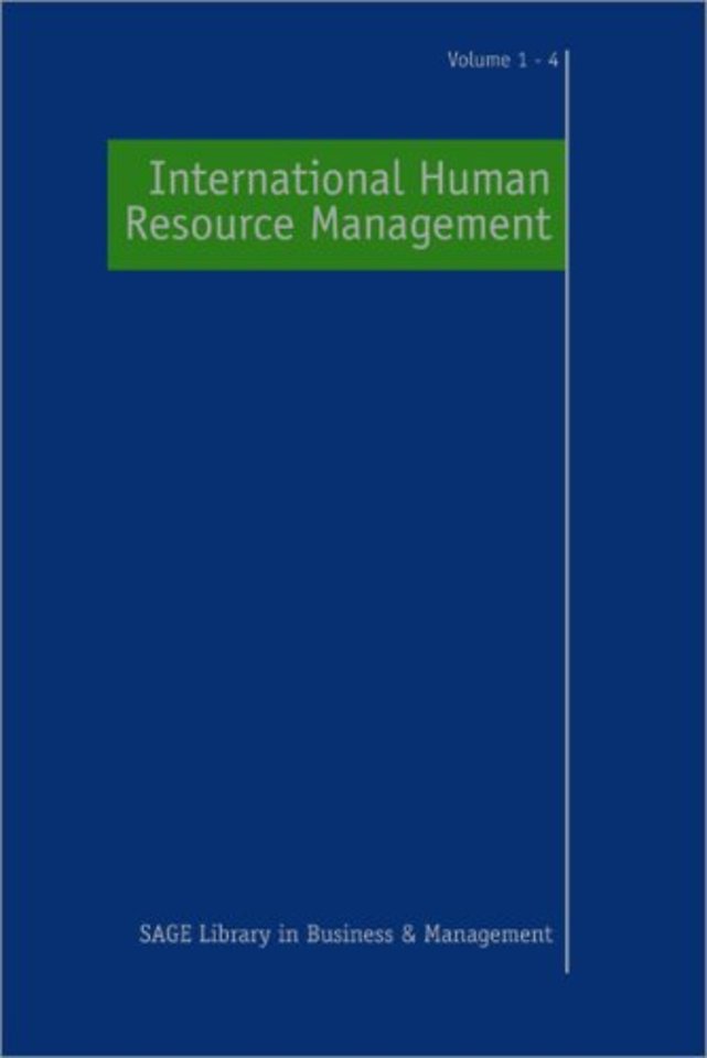 International Human Resource Management