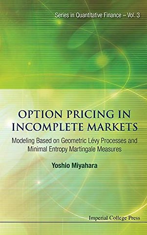 Option Pricing In Incomplete Markets: Modeling Based On Geometric L'evy Processes And Minimal Entropy Martingale Measures