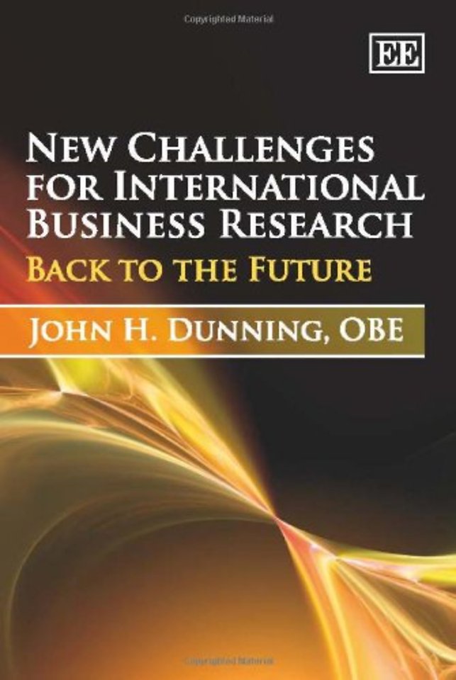 New Challenges for International Business Resear – Back to the Future