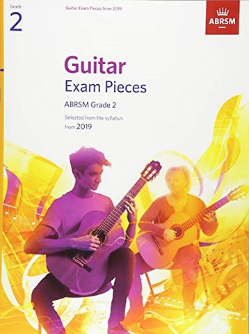 Guitar Exam Pieces from 2019, ABRSM Grade 2