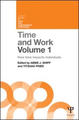Time and Work, Volume 1