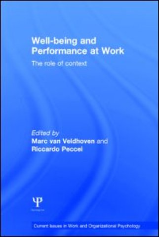 Well-being and Performance at Work