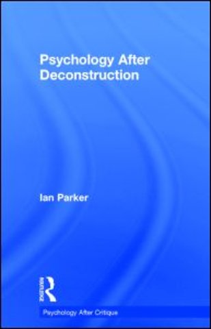 Psychology After Deconstruction